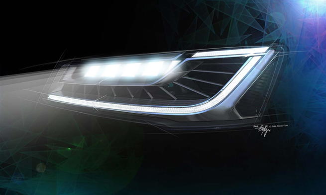 Nouveau système Audi Matrix LED