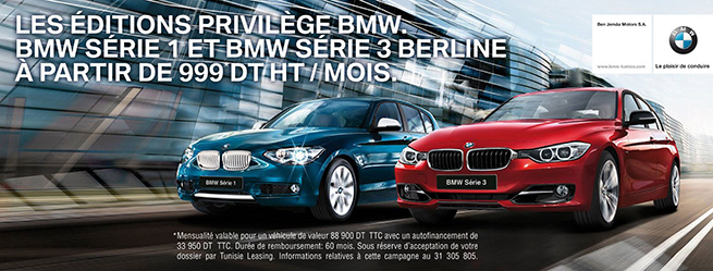Les Editions Privilège BMW !