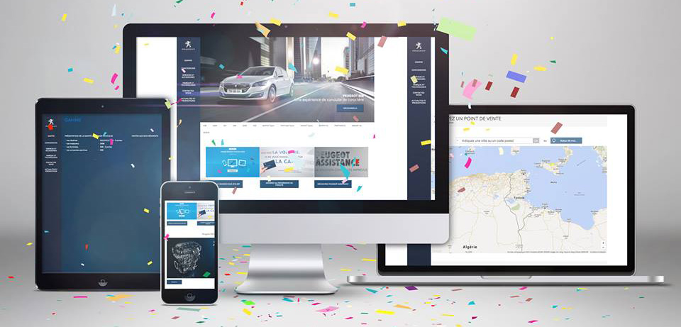 Peugeot Tunisie lance son nouveau site web