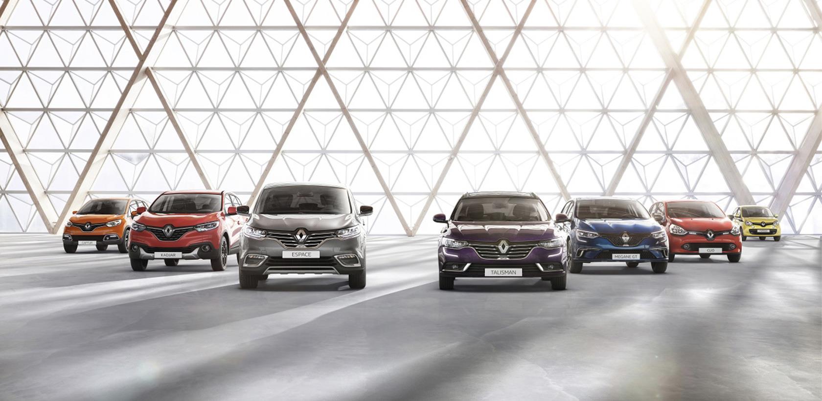 Renault leader du marché des VP pour le premier semestre 2016