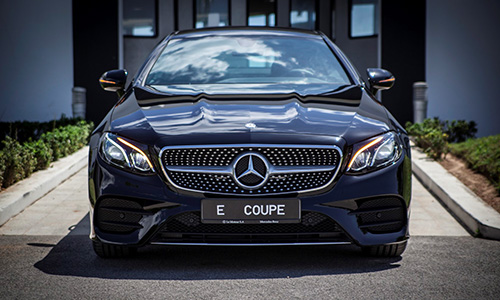 Nouvelle Mercedes-Benz Classe E Coupé chez Le Moteur