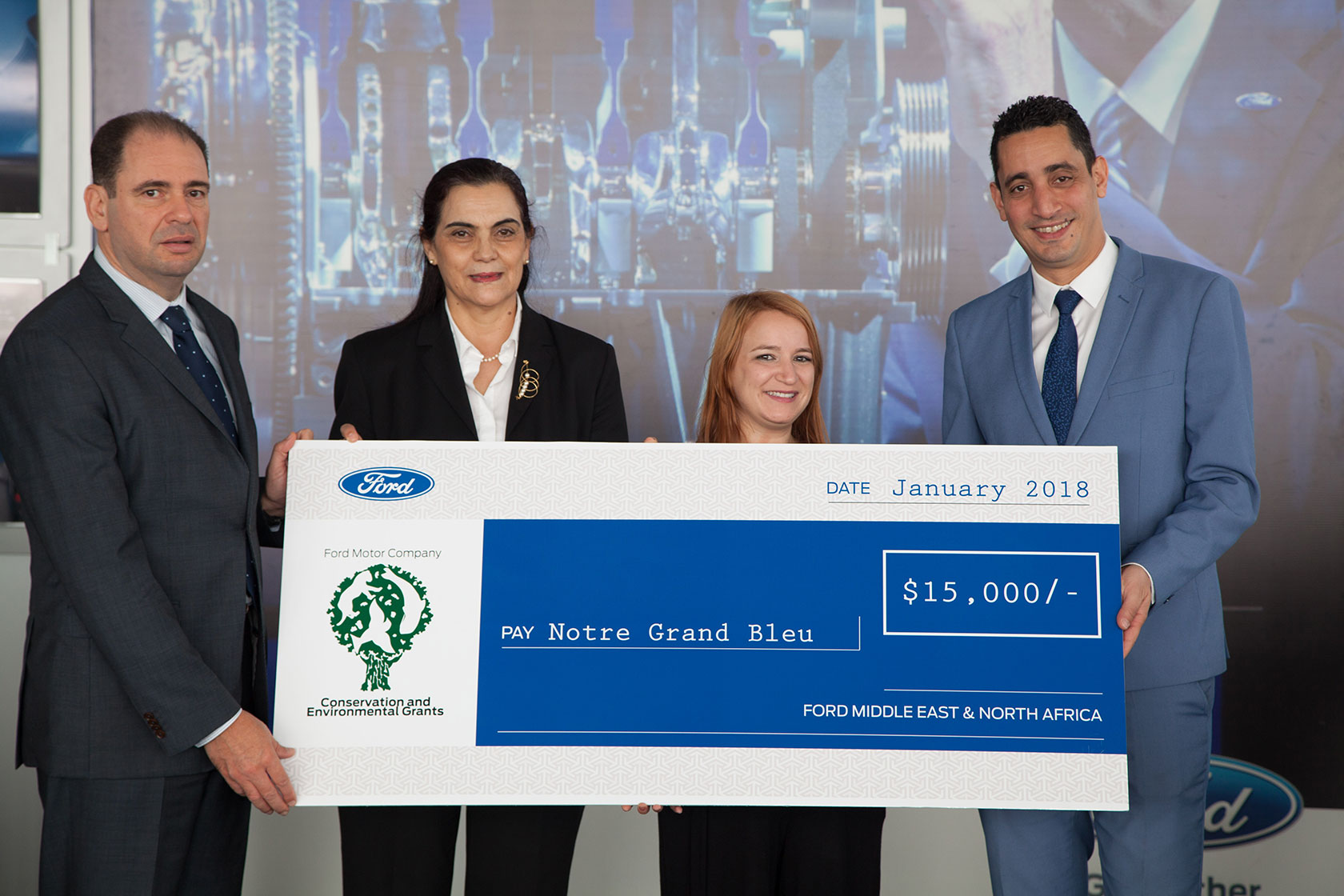 Ford Motor Company accorde un prix de 15,000 dollars à un projet environnemental en Tunisie 