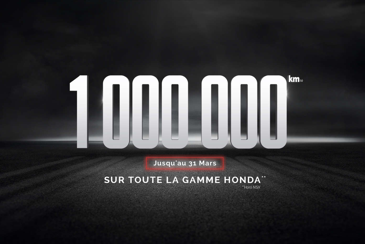 Honda France relance la garantie d'un million de kilomètres