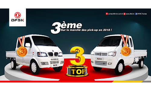DFSK la marque des camionnettes qui monte !