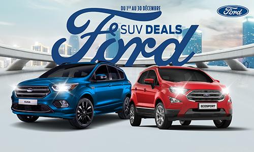 Ford SUV Deals, des remises exceptionnelles et plein de cadeaux