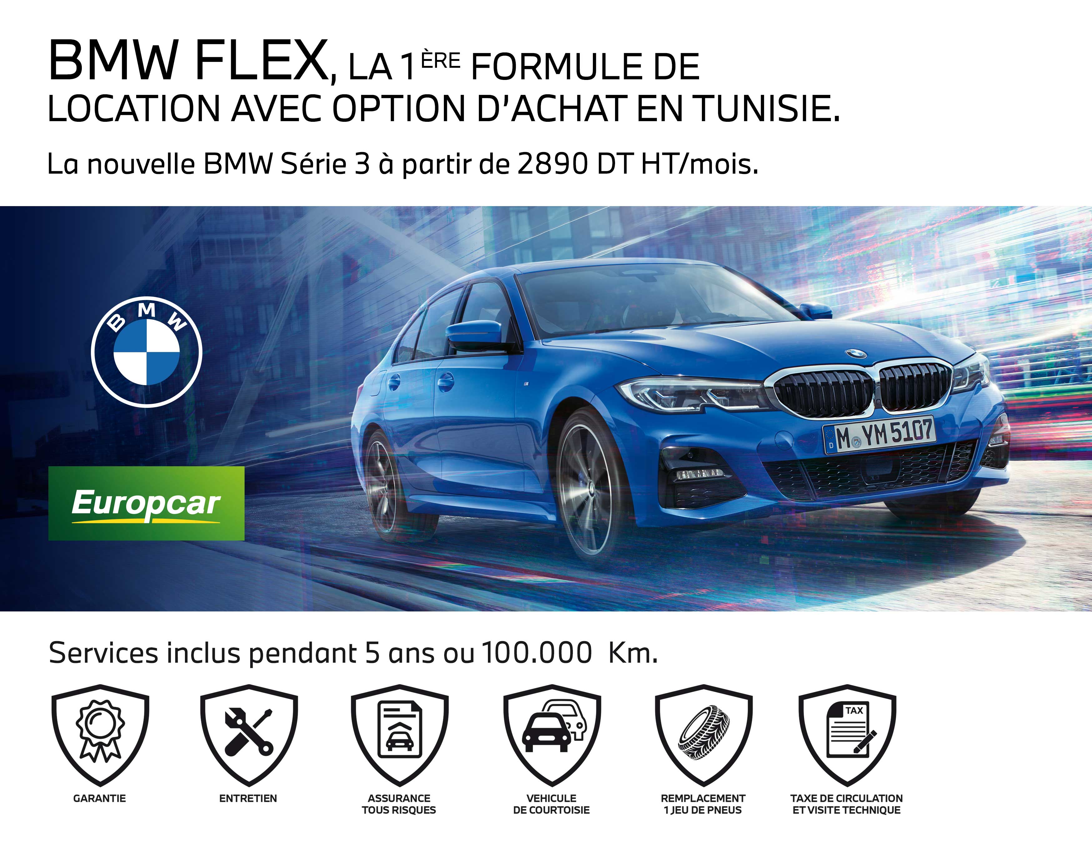 BMW Flex, la nouvelle formule all inclusive chez Ben Jemâa Motors