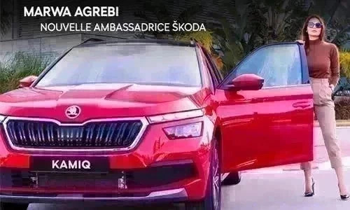 Marwa Agrebi, Ambassadrice Škoda