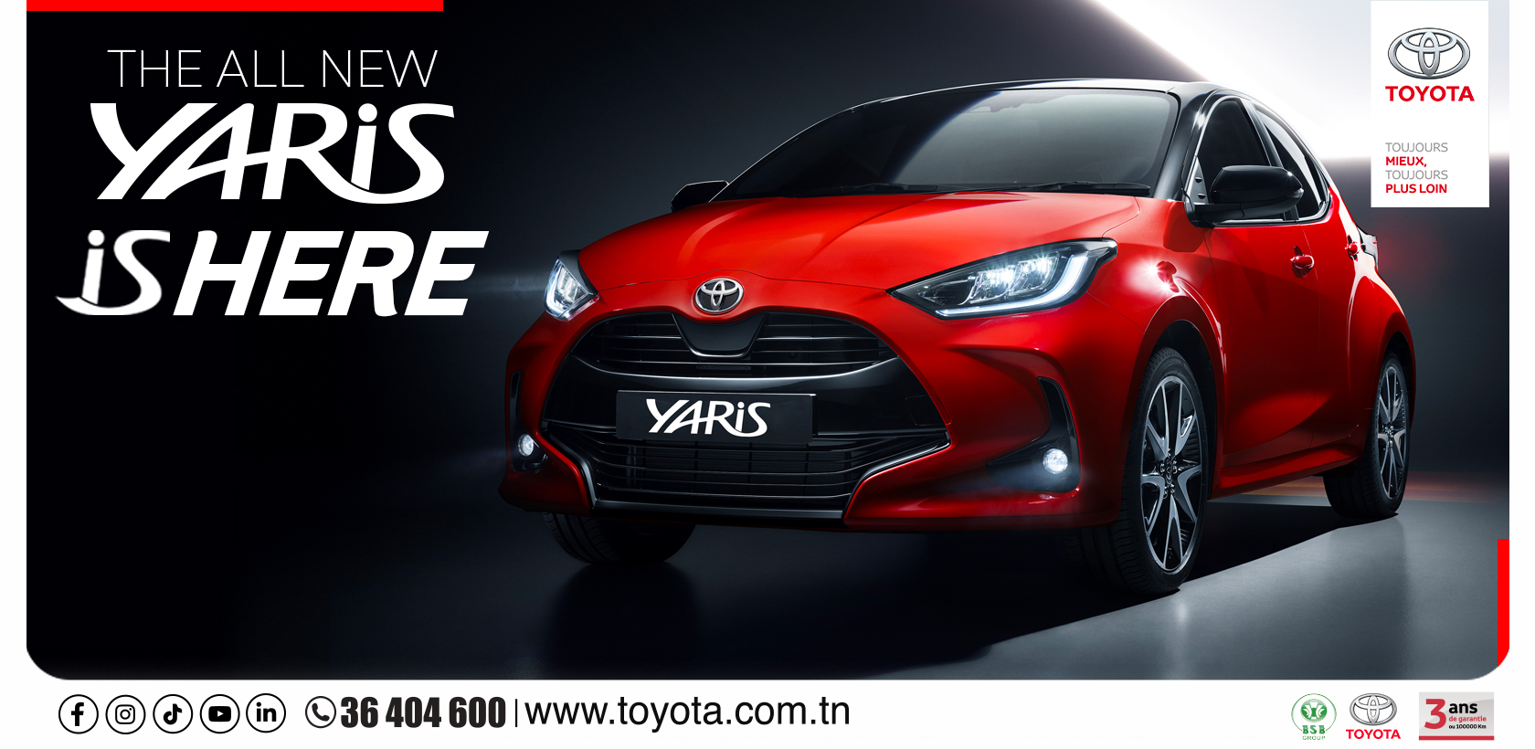 Toyota Yaris, la quatrième génération disponible dans les Showroom BSB