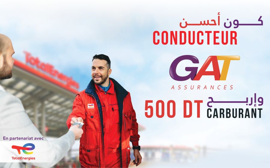 GAT Assurances s’associe à TotalEnergies Tunisie et récompense ses meilleurs conducteurs pour la 4ème année consécutive
