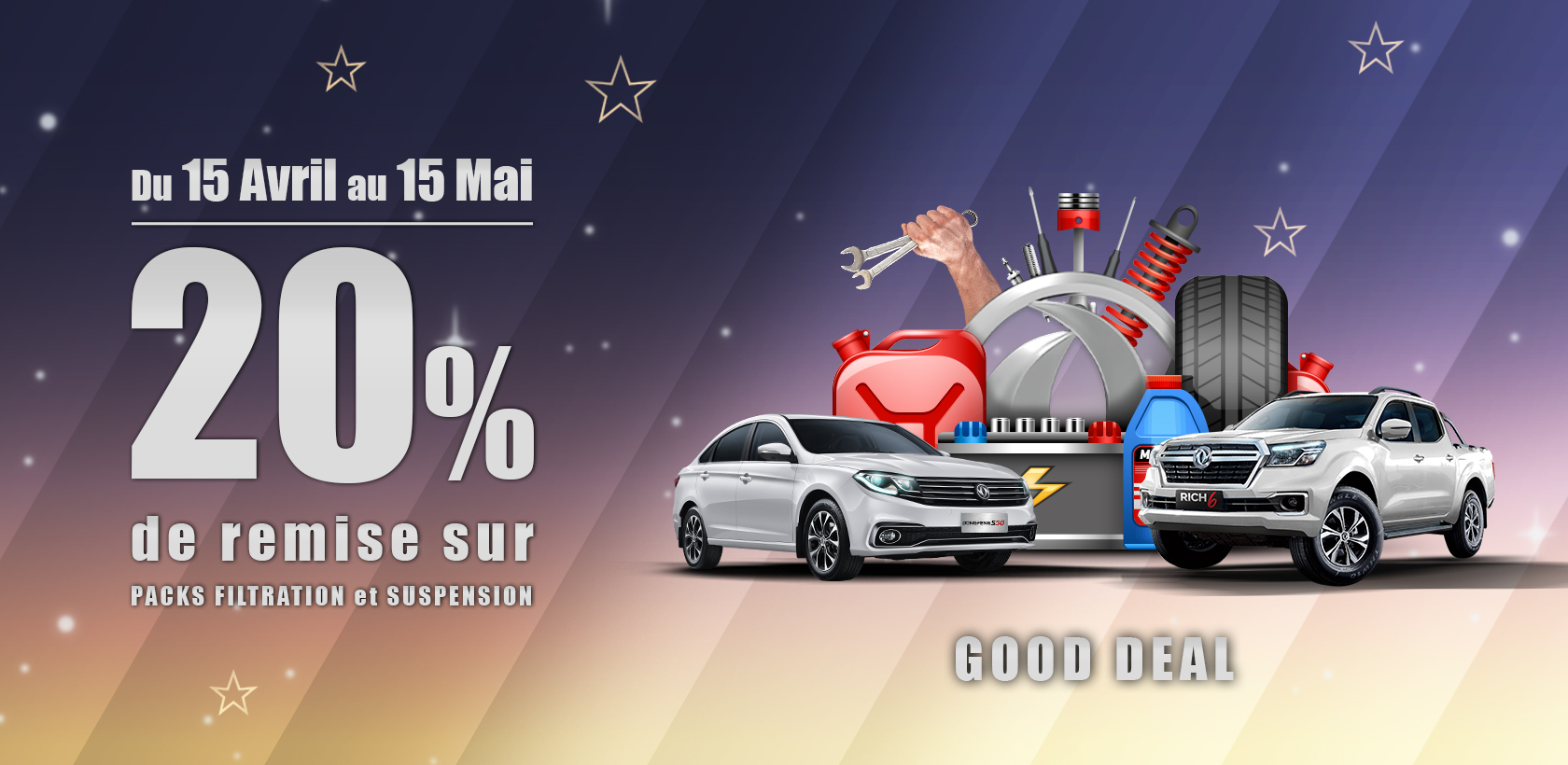 Offre Good Deal chez Dongfeng Motor Tunisie