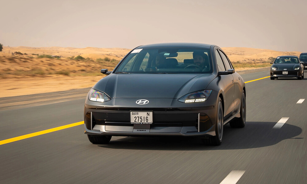 Essai des modèles électriques Hyundai ioniq5 et ioniq 6 à Dubai, et lancement de l'ioniq 5 en Tunisie