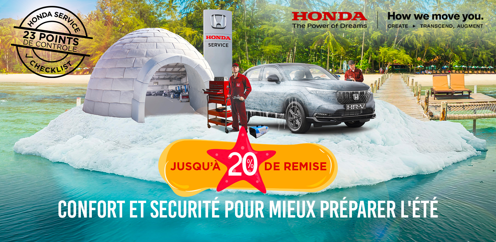 Offre Honda Service Summer Tunisie 2024