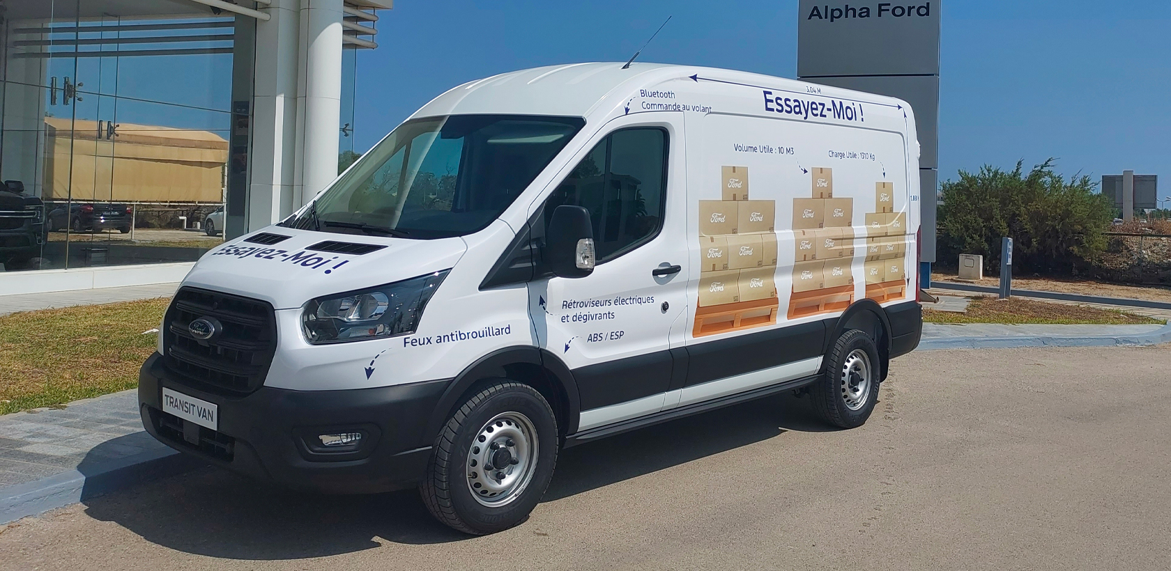 Alpha Ford Lance une Tournée Inédite du Ford Transit Van