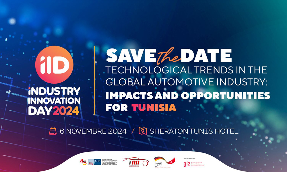 Industry Innovation Day : RDV le 6 novembre pour l’événement incontournable sur l’industrie automobile en Tunisie