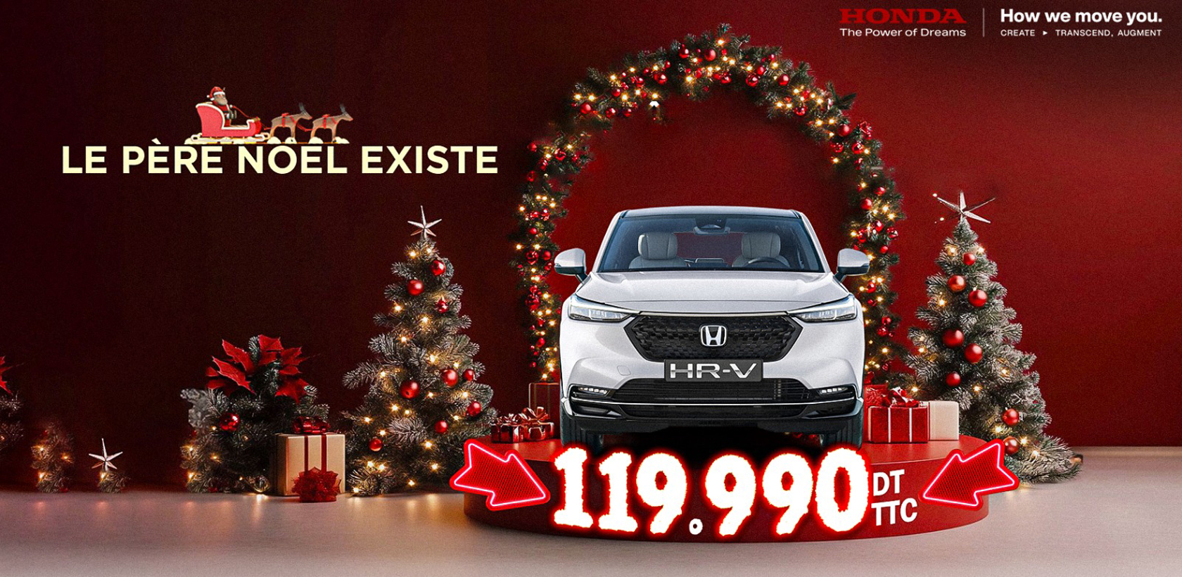 Offre Honda HR-V pour une joyeuse fin d'année