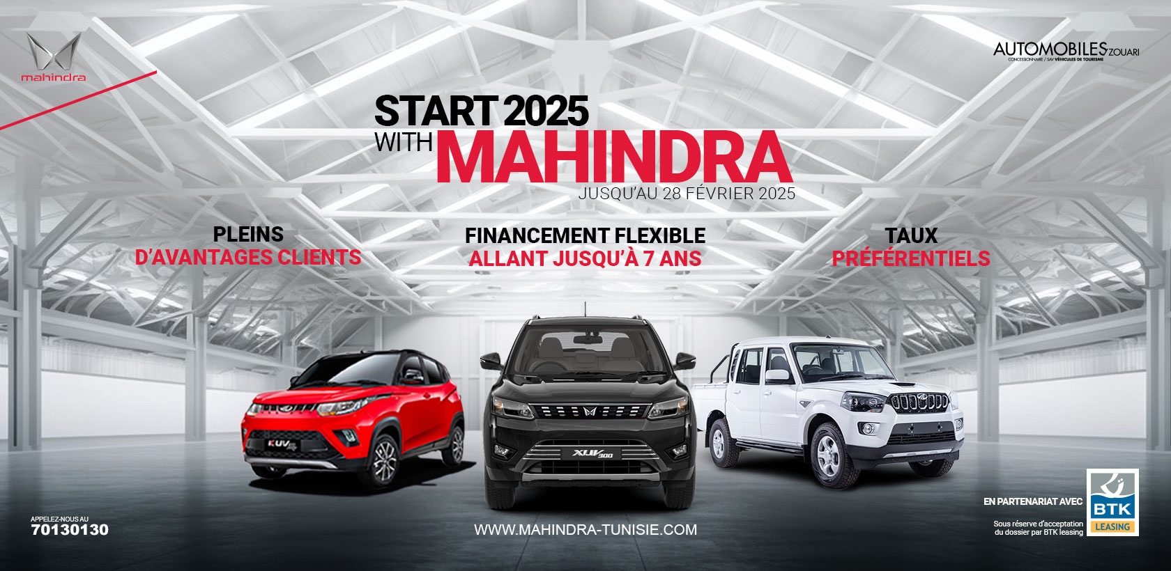 Démarrez 2025 avec Mahindra