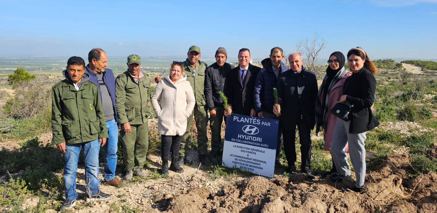 Hyundai Tunisie lance la 2ᵉ édition de son initiative écologique : Un arbre planté pour chaque véhicule vendu en 2024