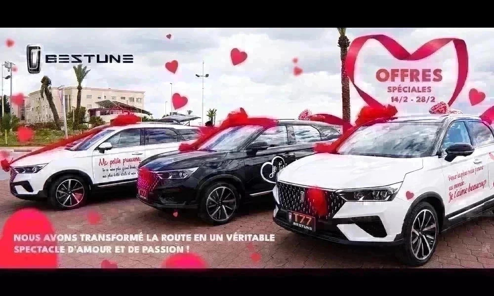 FAW Bestune a célébré l'amour sur les routes