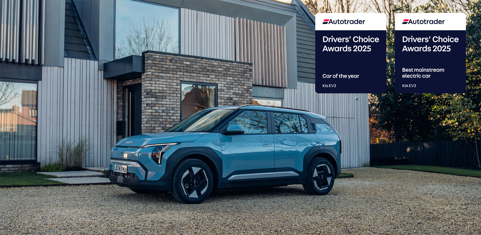 Le Kia EV3 remporte le titre de « Voiture de l’Année » aux Autotrader Awards 2025