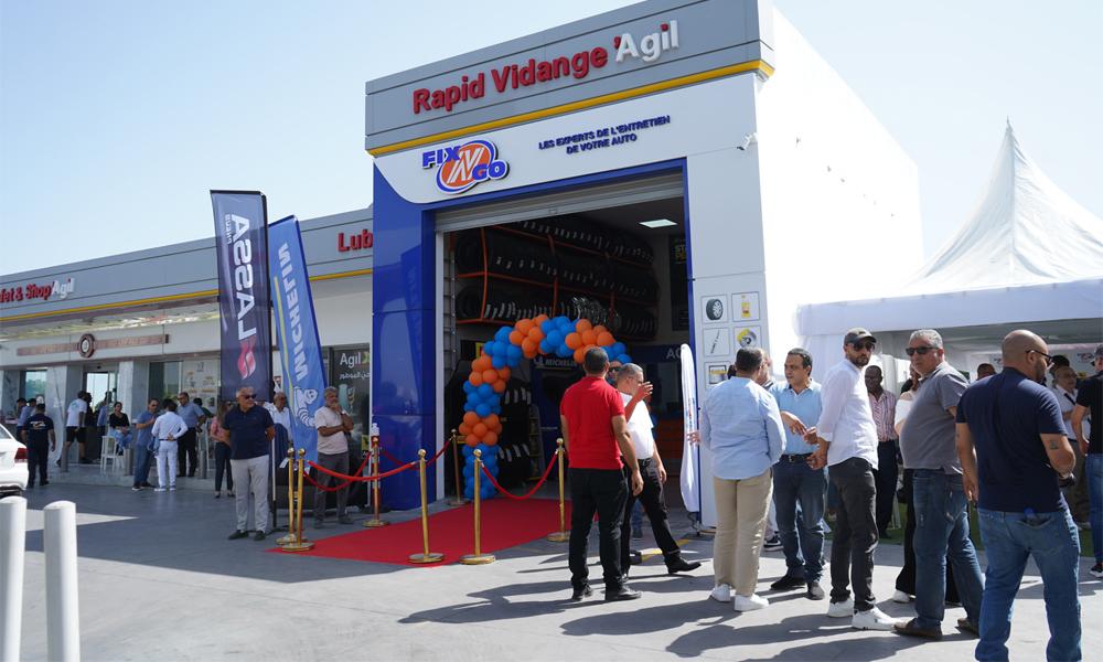 FIX’N’GO inaugure son nouveau centre à la station Agil Energy sur la GP9 Tunis-La Marsa 