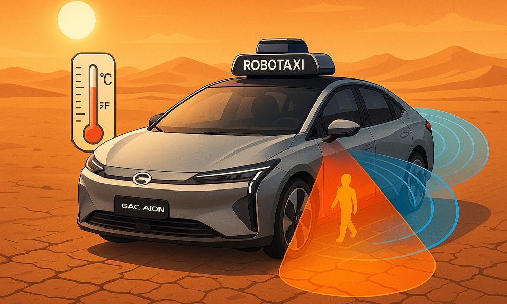 GAC Aion teste ses robotaxis de niveau 4 à Turpan