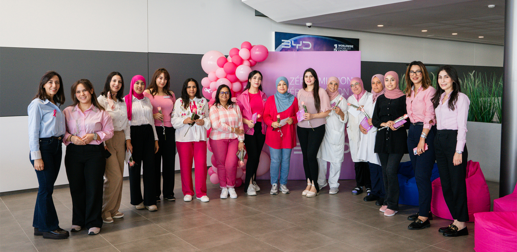 BYD Tunisie s’engage pour la santé des femmes à l’occasion d’Octobre Rose