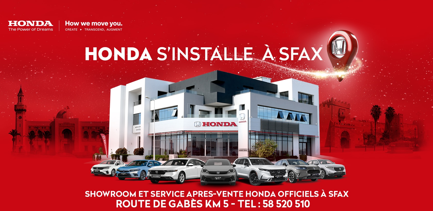 Honda inaugure une agence de 3 000 m² à Sfax