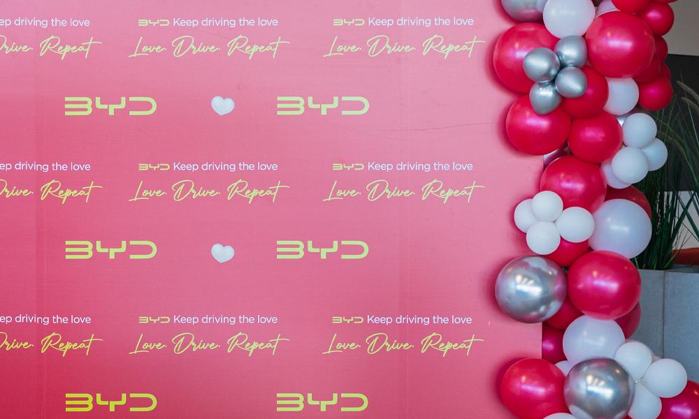 BYD Tunisie célèbre l’amour avec “BYD Keep Driving the Love”