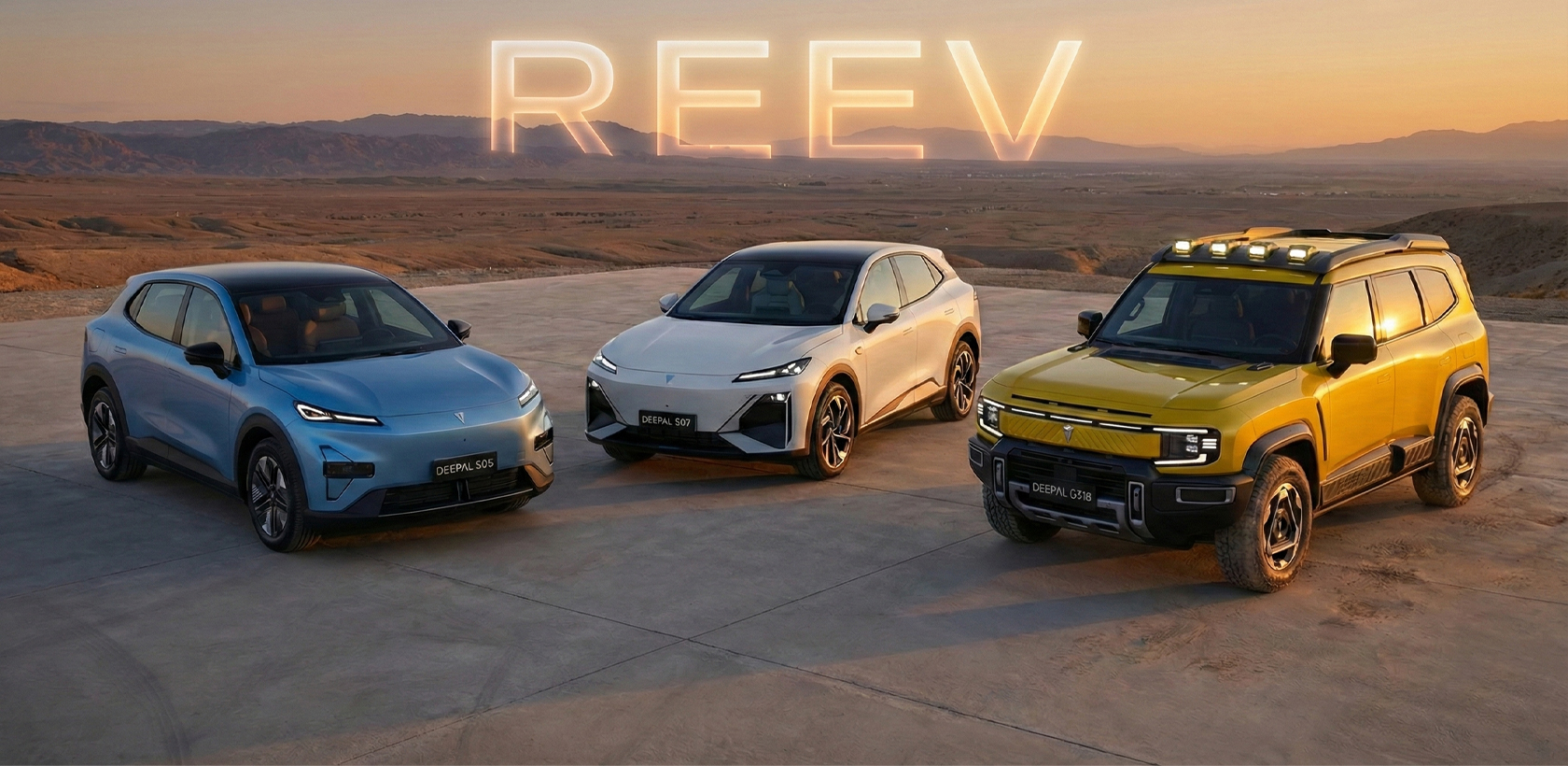 Exceed Reev Voitures à technologie REEV - Hybrides rechargeables ou électriques