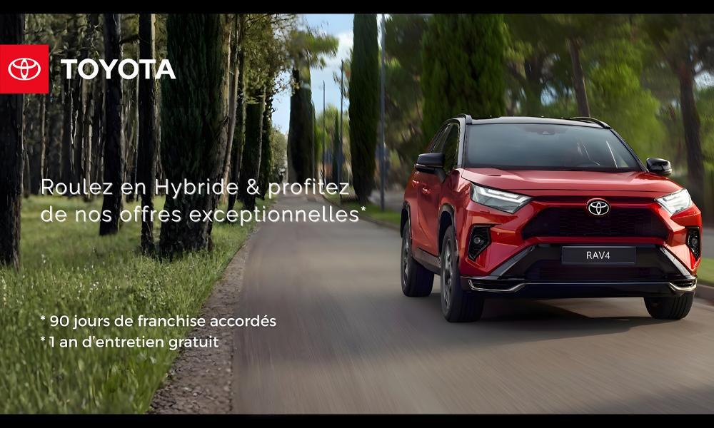 BSB Toyota lance des avantages exclusifs sur toute sa gamme hybride