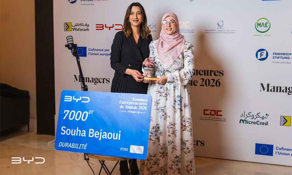 BYD Tunisie récompense l'entrepreneuriat féminin durable