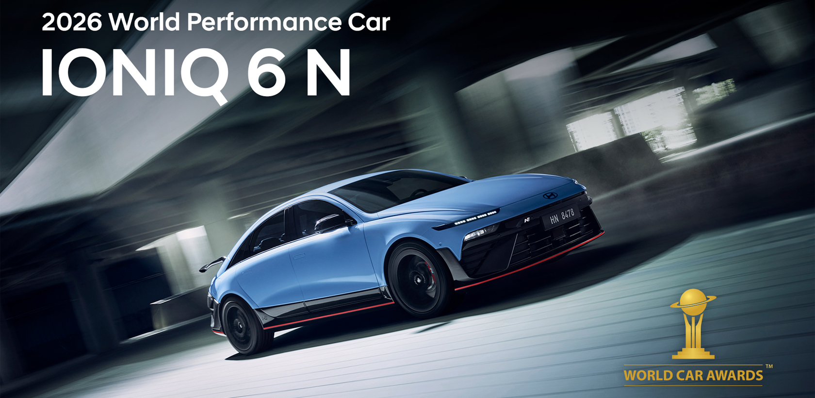 Hyundai IONIQ 6 N couronnée World Performance Car 2026