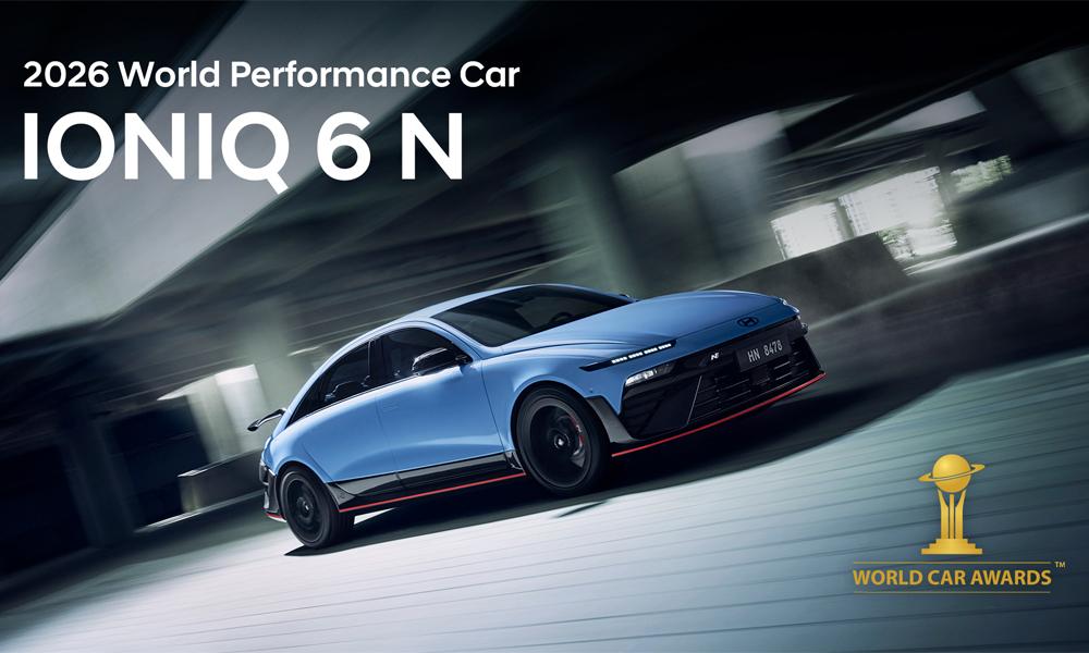 Hyundai IONIQ 6 N couronnée World Performance Car 2026