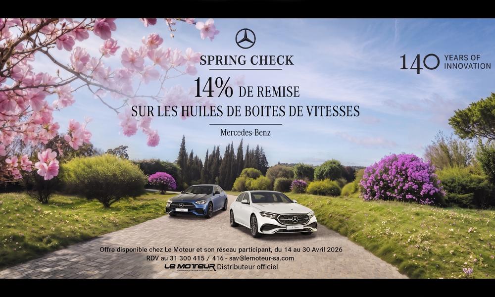 Spring Check chez 
